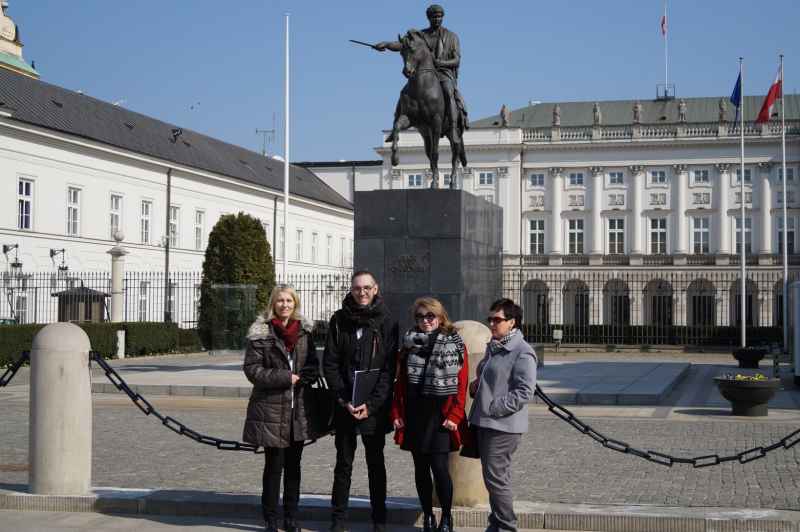 Społeczniak w Pałacu Prezydenckim