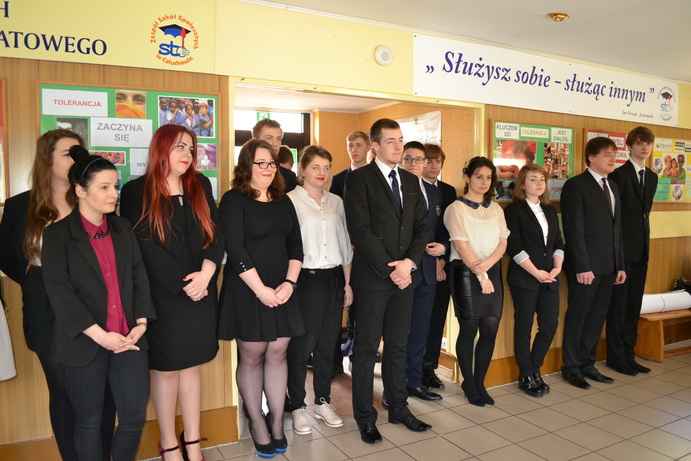 Pożegnanie maturzystów