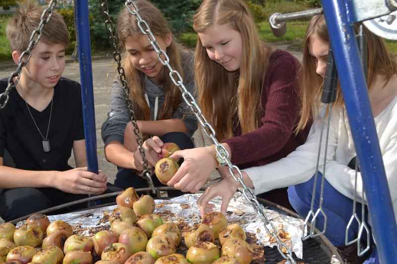 Szkolne grillowisko