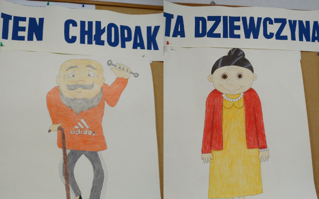 Moi dziadkowie: ten chłopak, ta dziewczyna.