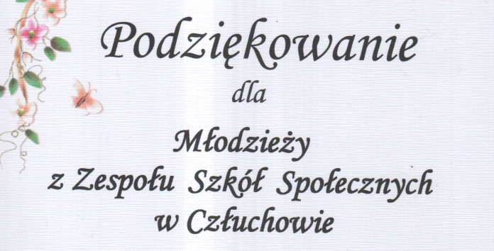 Podziękowania