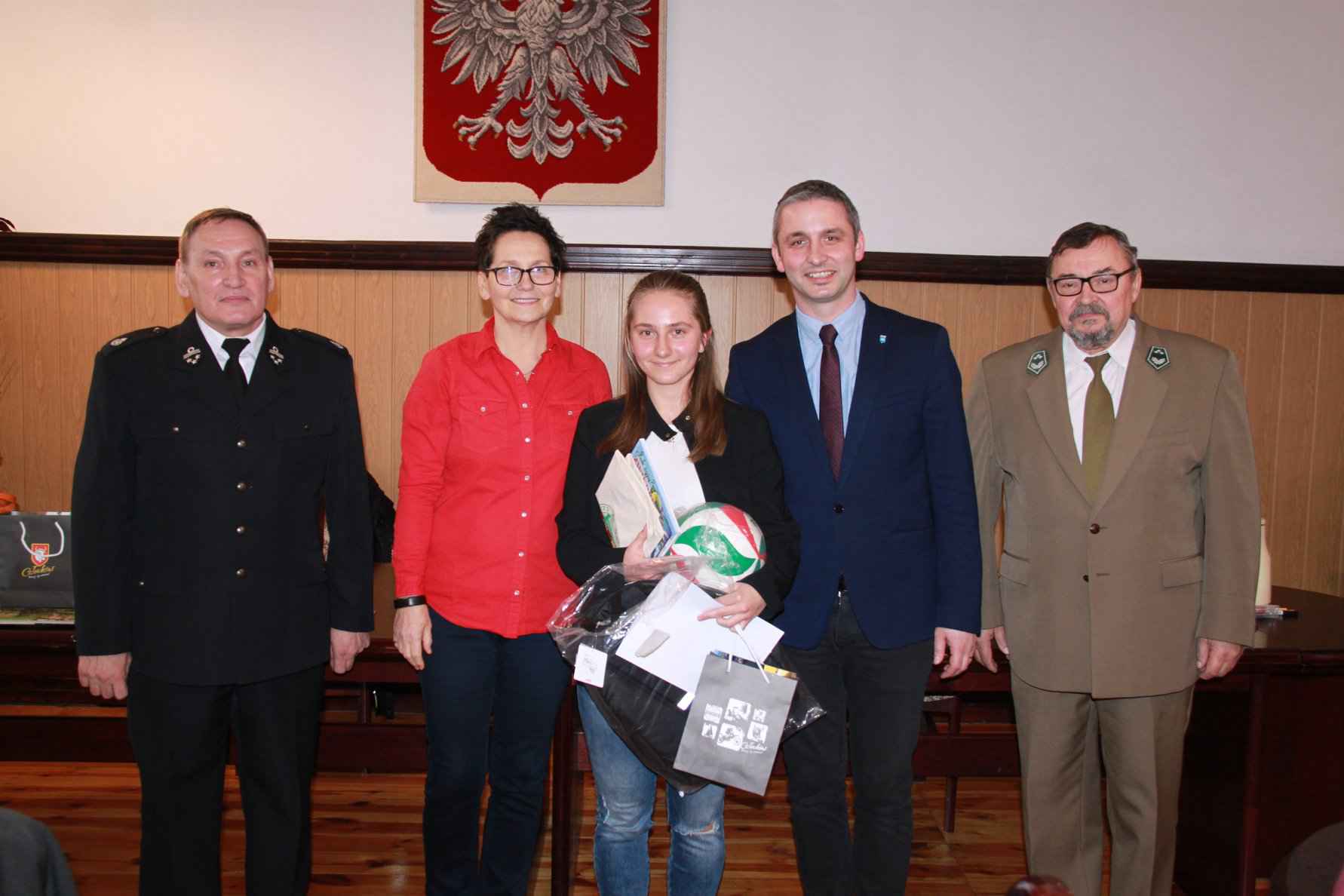 Wiktoria może gasić pożary