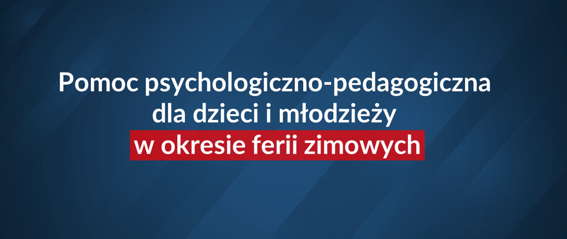 Pomoc psychologiczno-pedagogiczna