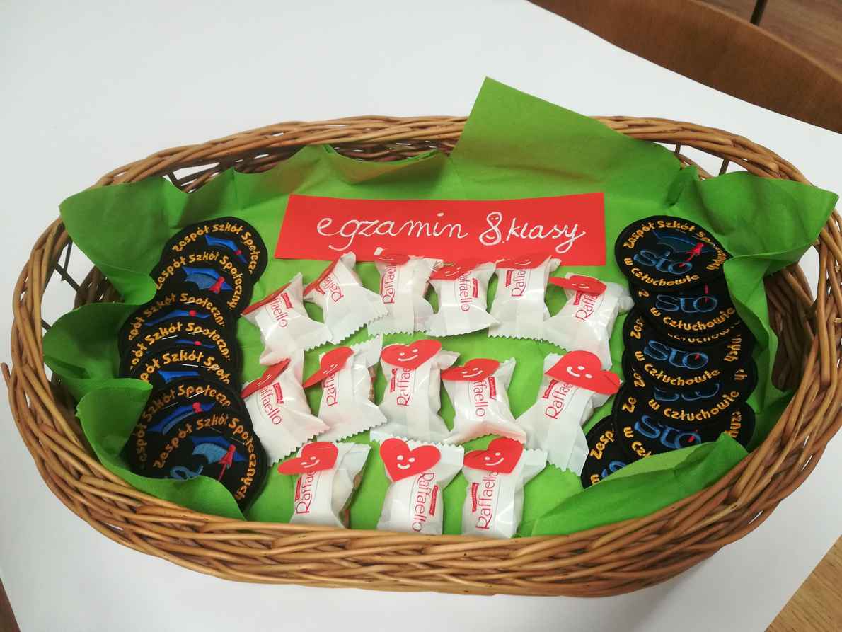 Ósmoklasistom na szczęście!