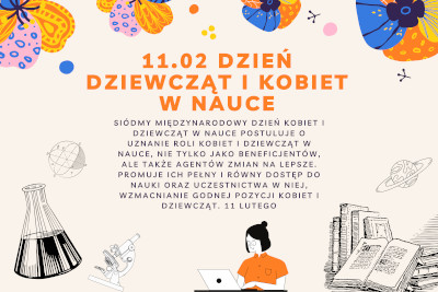 Dzień Dziewcząt i Kobiet w Nauce
