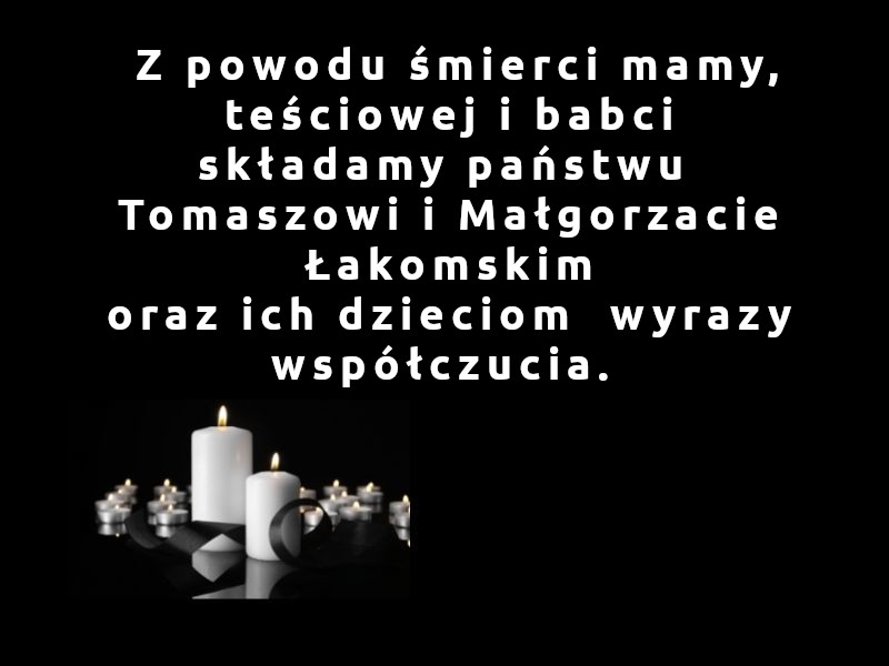 Kondolencje