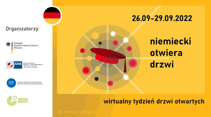 Niemiecki otwiera drzwi - Wirtualny tydzień drzwi otwartych