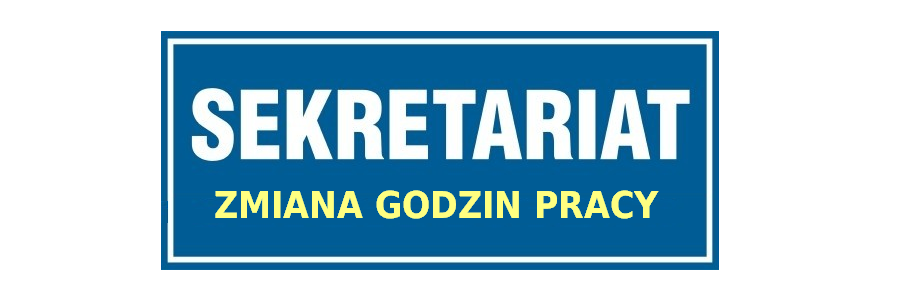 Gdziny pracy sekretariatu w czasie wakacji