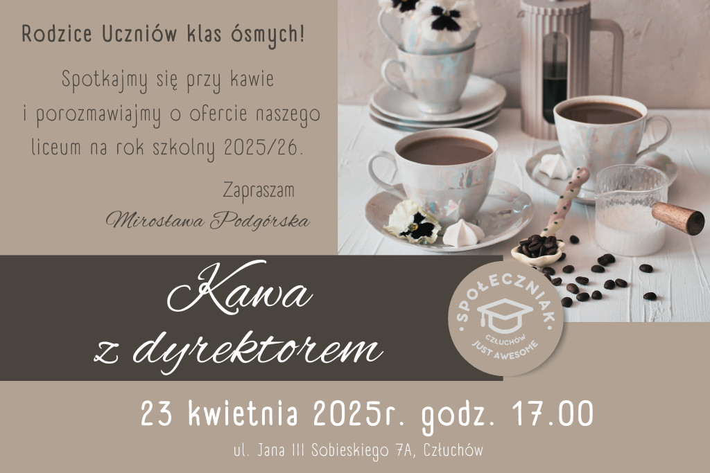 Kawa z Dyrektorem 