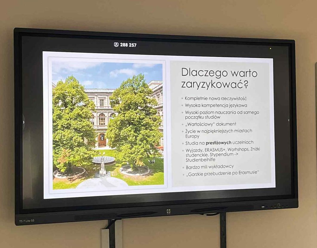 Spotkanie z absolwentką 