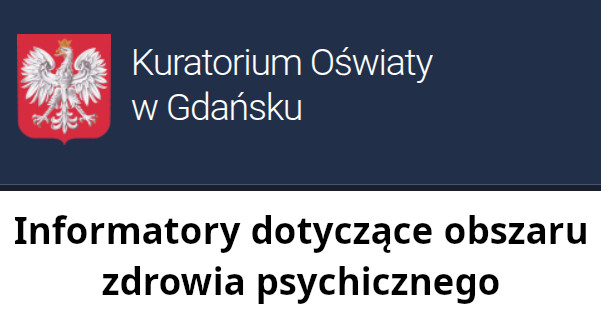 Informatory dotyczące obszaru zdrowia psychicznego